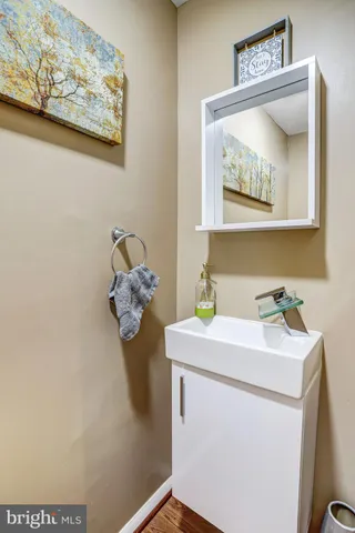 a bathroom with a toilet and a sink
