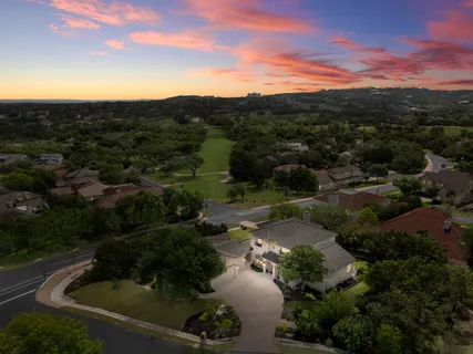 a view of a lake with mountains in the background