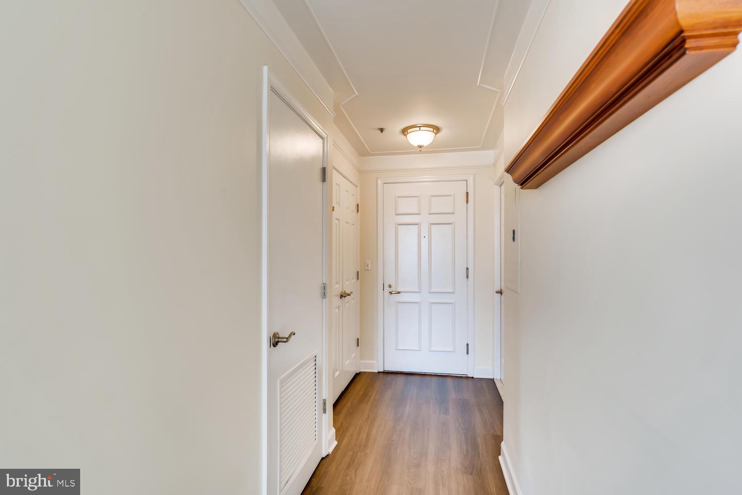 100 Harborview Drive, Unit 612 Baltimore, MD 21230 - Photo 19 of 41 Foyer w/Vinyl Plank Flooring