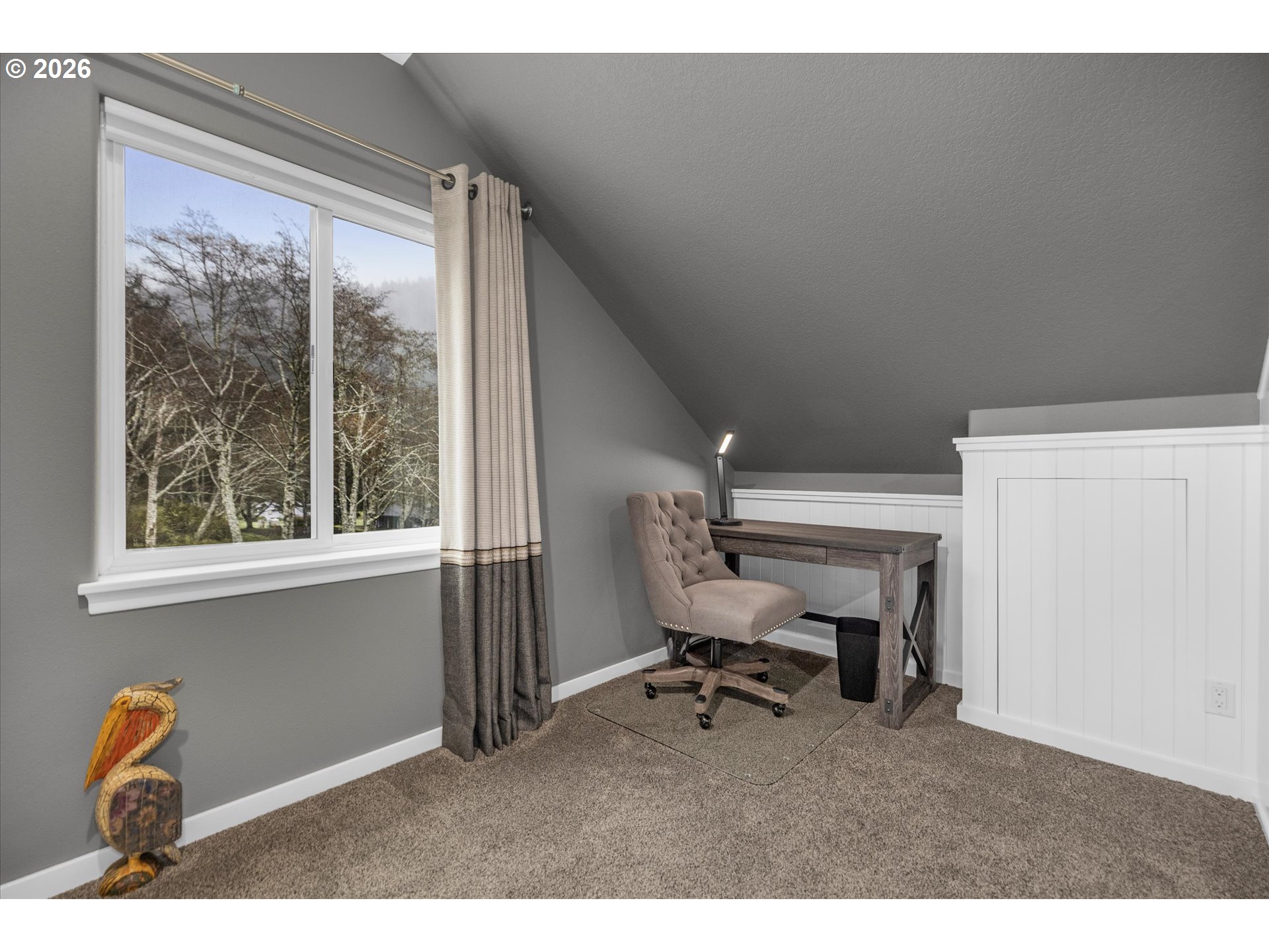161 Combs Circle Yachats, OR 97498 - Photo 35 of 48 a workspace with furniture and a window