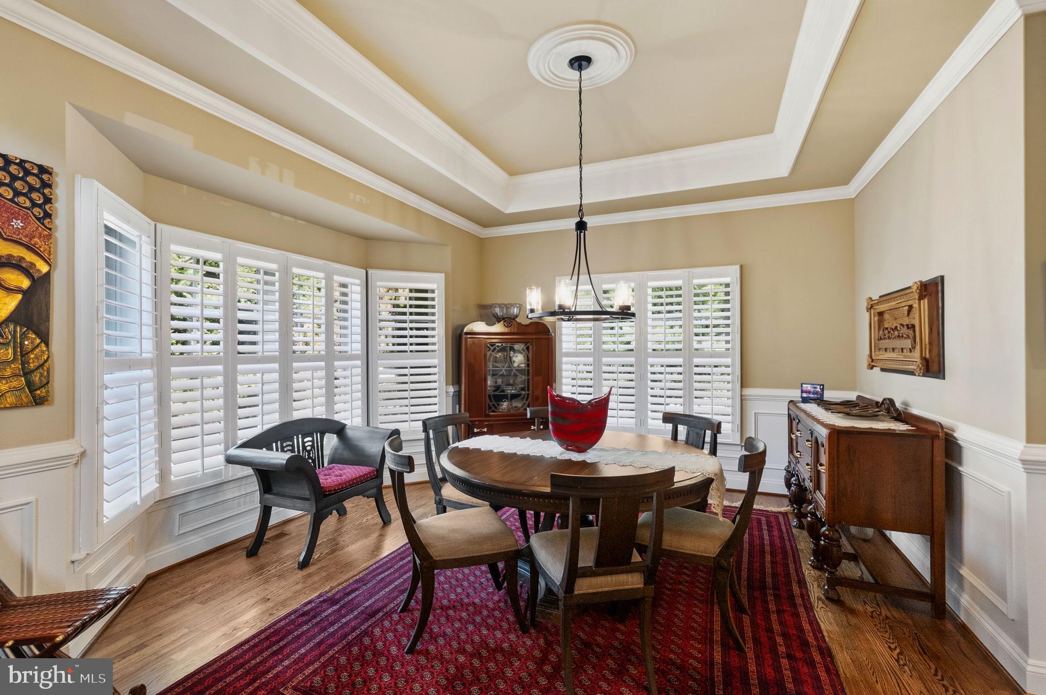 2656 Brook Valley Road Frederick, MD 21701 - Photo 17 of 89 a view of a dining room with furniture window and wooden floor