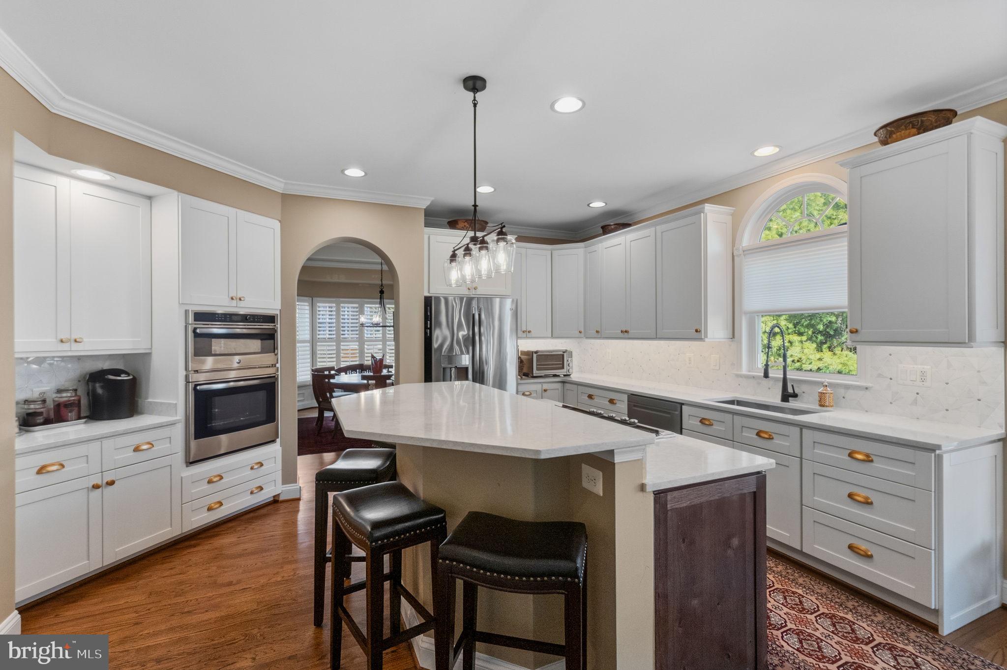 2656 Brook Valley Road Frederick, MD 21701 - Photo 22 of 89 new custom kitchen - pull up a chair and stay