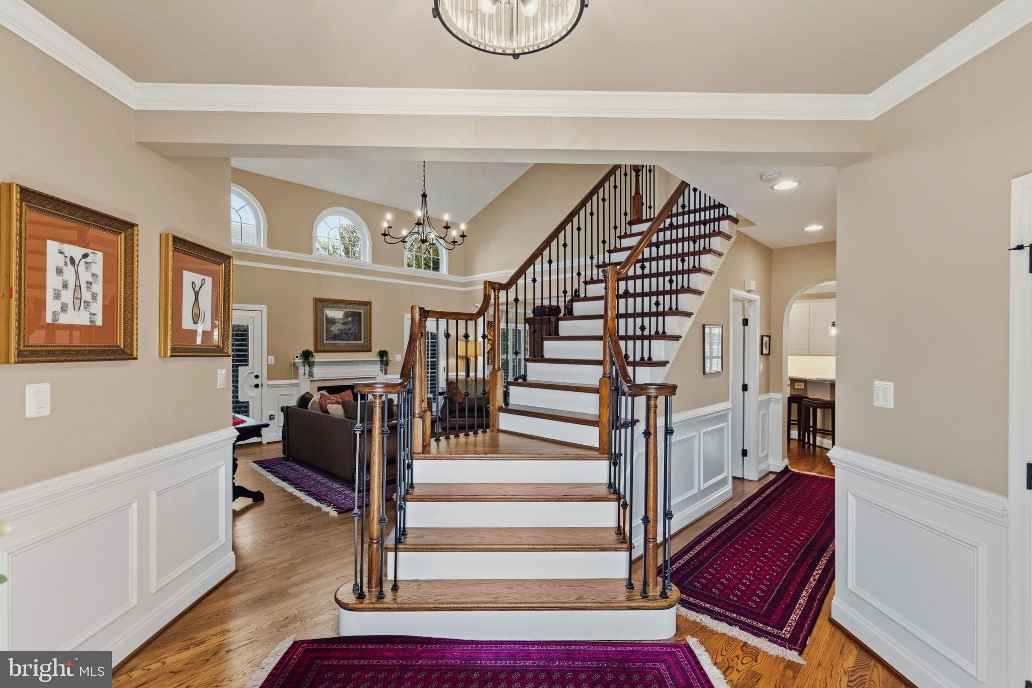 2656 Brook Valley Road Frederick, MD 21701 - Photo 3 of 89 a view of entryway and hall with wooden floor