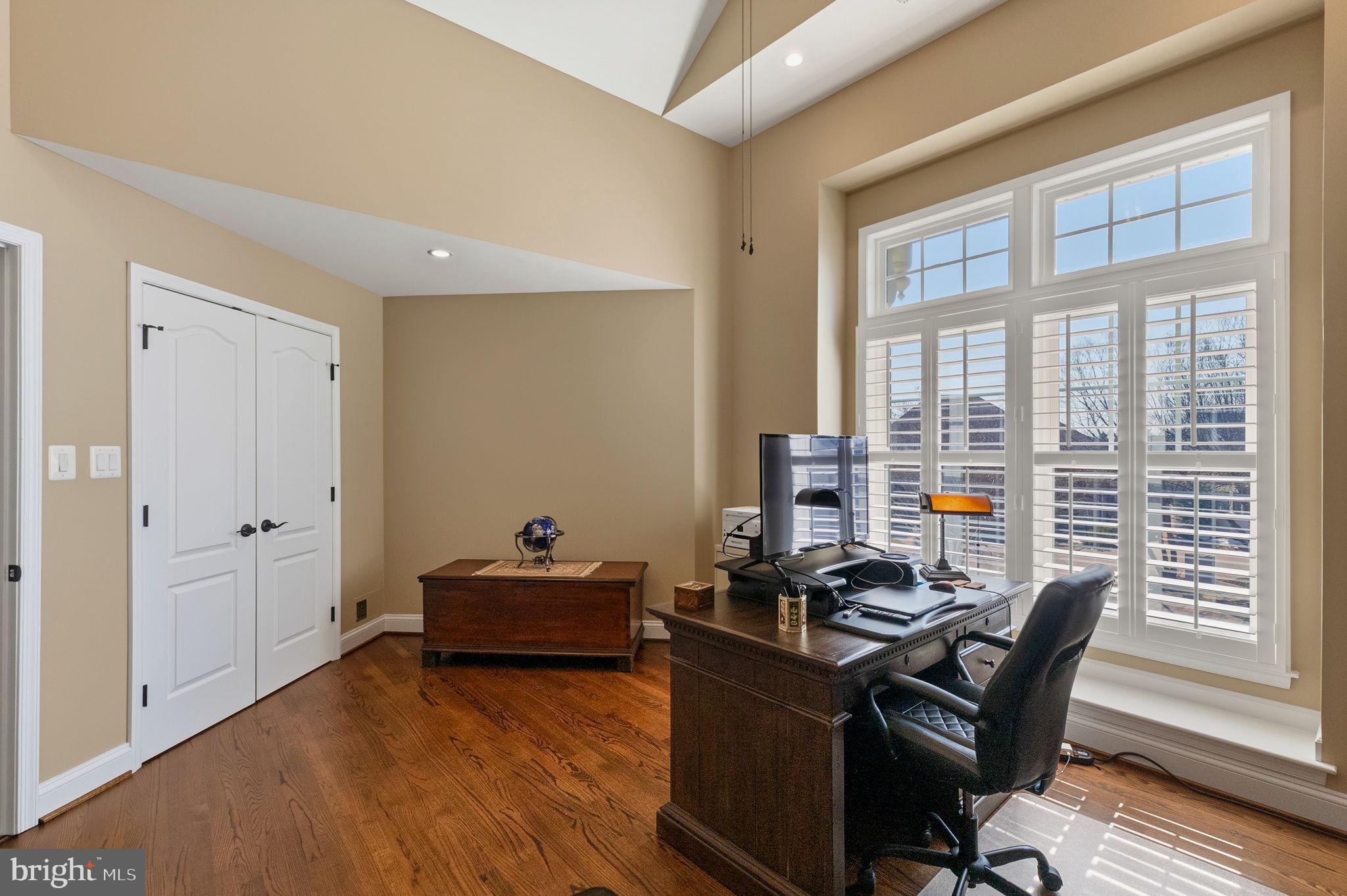 2656 Brook Valley Road Frederick, MD 21701 - Photo 67 of 89 a view of a workspace with furniture and a window