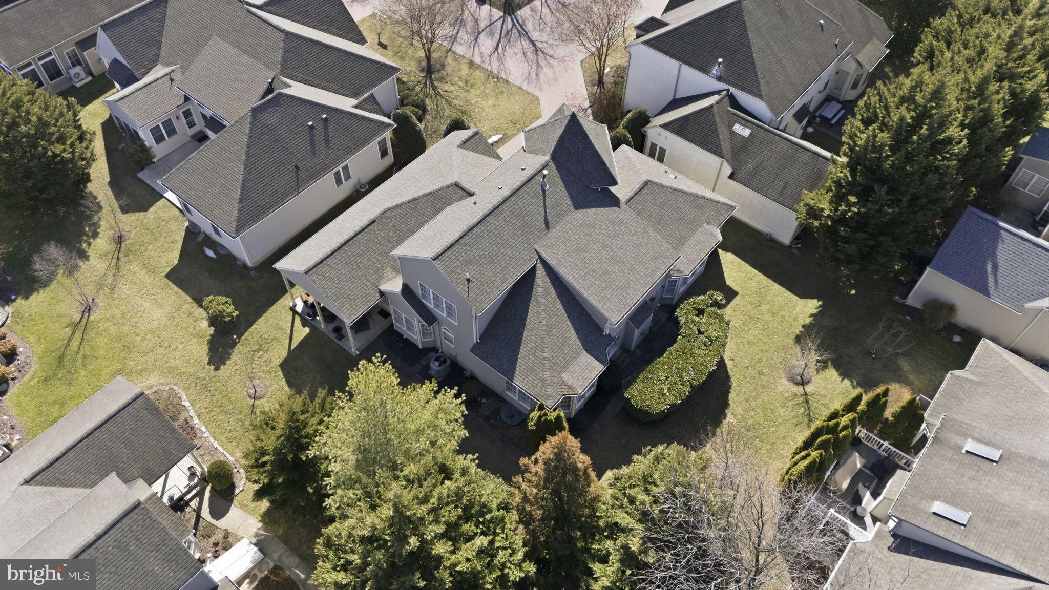 2656 Brook Valley Road Frederick, MD 21701 - Photo 86 of 89 an aerial view of a house with a yard and parking spaces