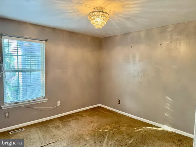 a view of empty room