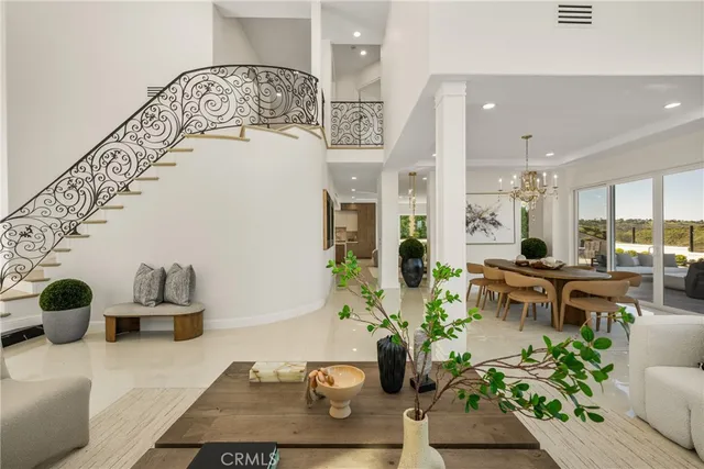 a kitchen with lots of counter top space