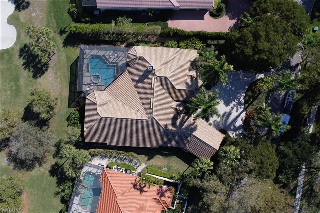 9376 Sweetgrass Way Naples, FL 34108 - Photo 48 of 49 an aerial view of a house
