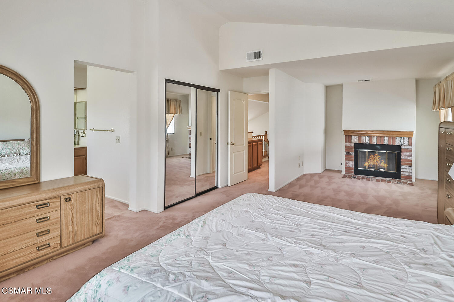 90 Valley Crest Road Simi Valley, CA 93065 - Photo 11 of 19 a spacious bedroom with a bed and a dresser