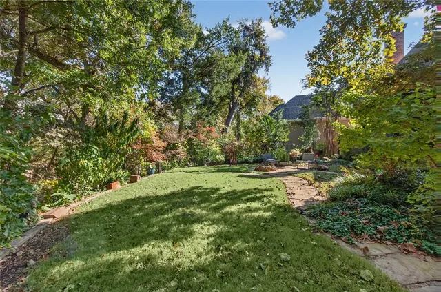 a view of outdoor space and yard