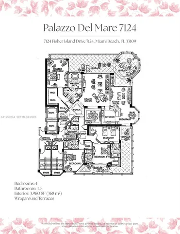 $10,900,000 | 7124 Fisher Island Drive, Unit 7124, Miami Beach, FL 33109