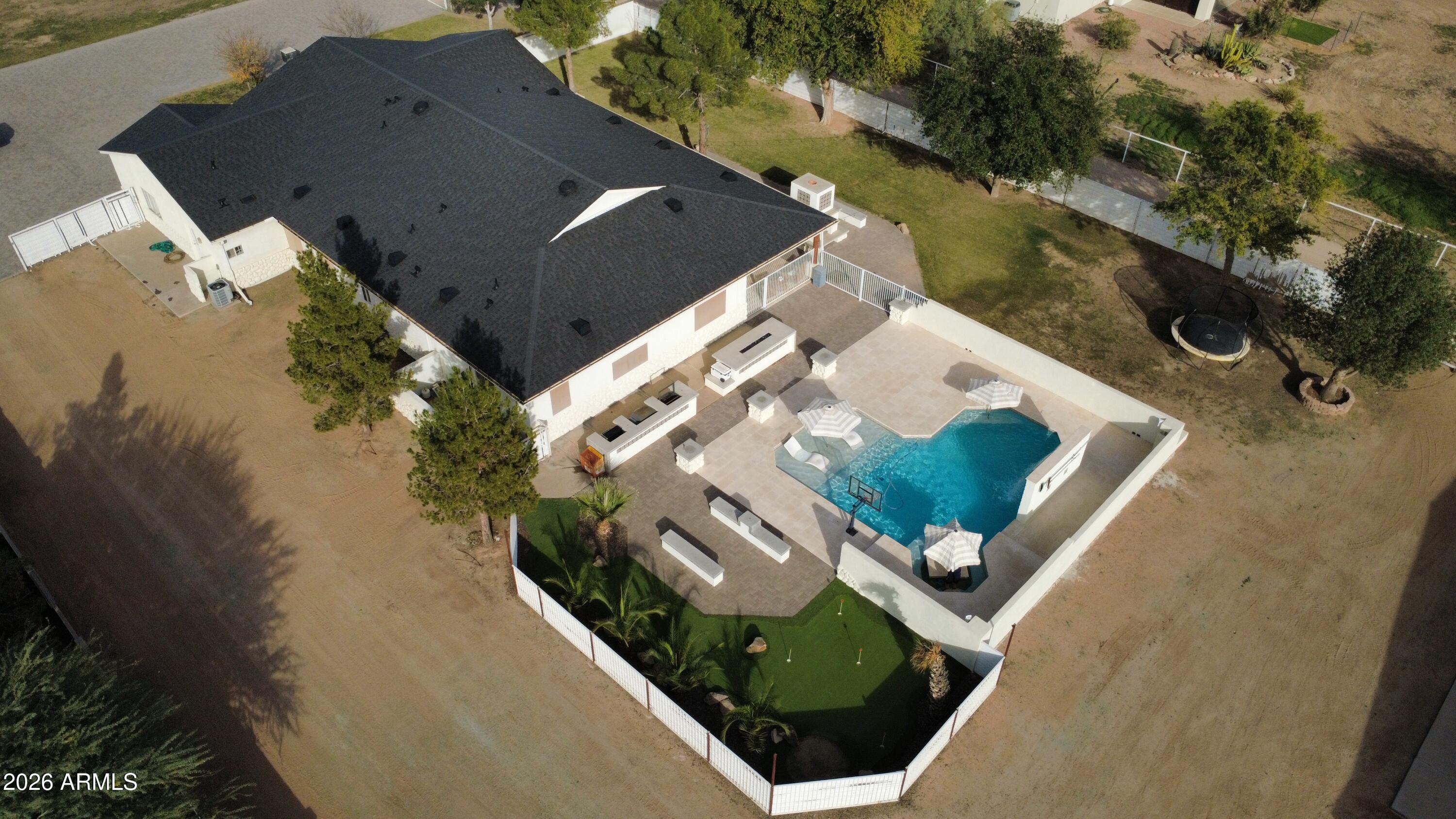 19049 East Cloud Road Queen Creek, AZ 85142 - Photo 69 of 75 an aerial view of a house