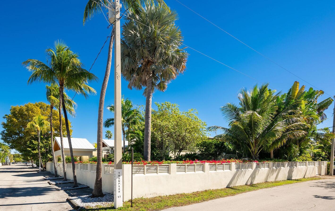 1600 Patricia Street Key West, FL 33040 - Photo 35 of 38 a view of a swimming pool with a palm trees