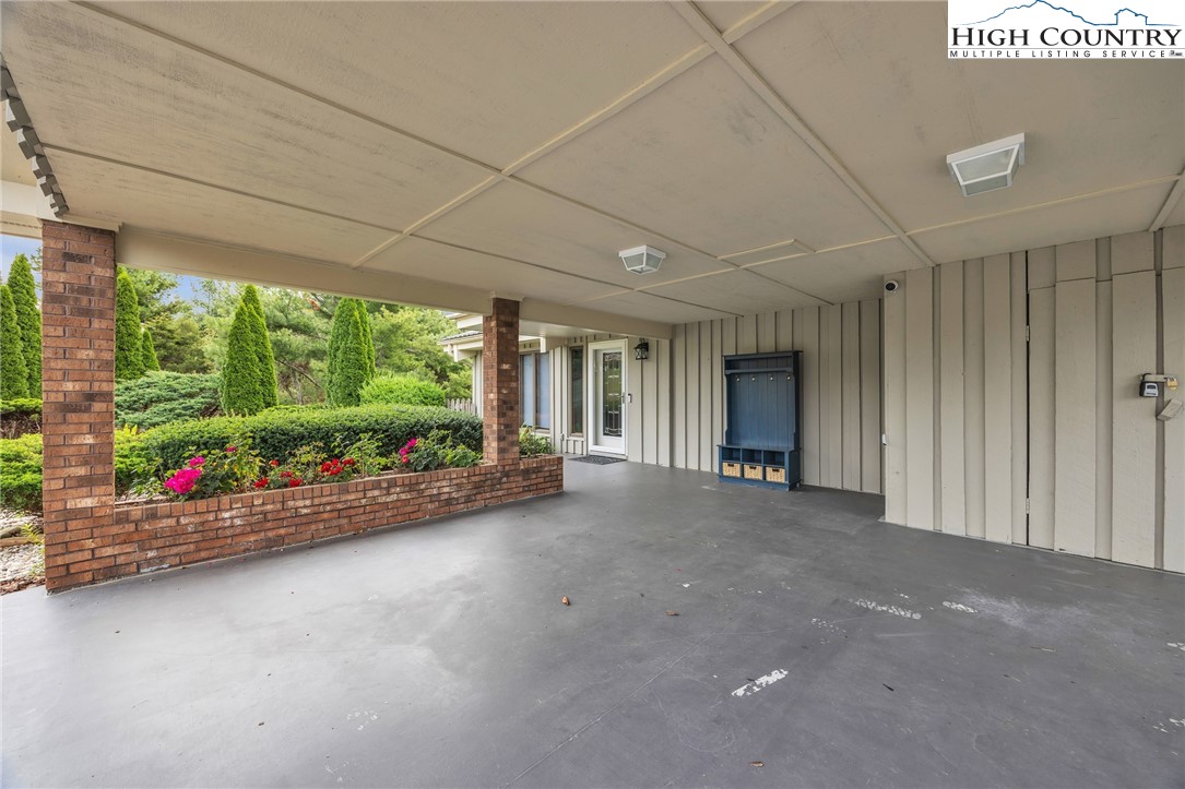 255 Clear View Ridge Crumpler, NC 28617 - Photo 31 of 33 a view of a room with toys and garden