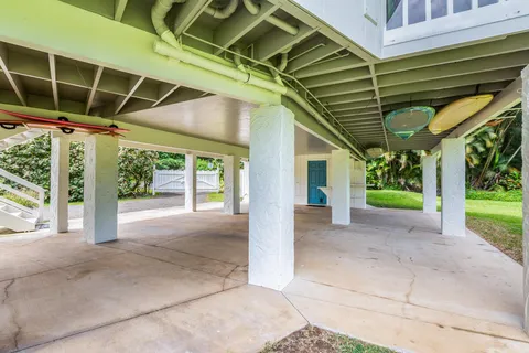 a view of a house with porch and wooden floor