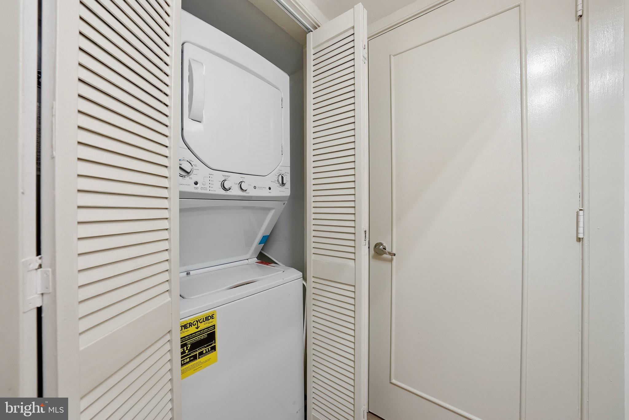 1727 R Street Northwest, Unit 203 Washington, DC 20009 - Photo 23 of 24 In-Unit Washer/Dryer
