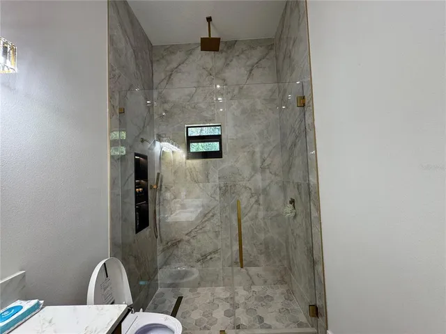 a view of a wooden street sign