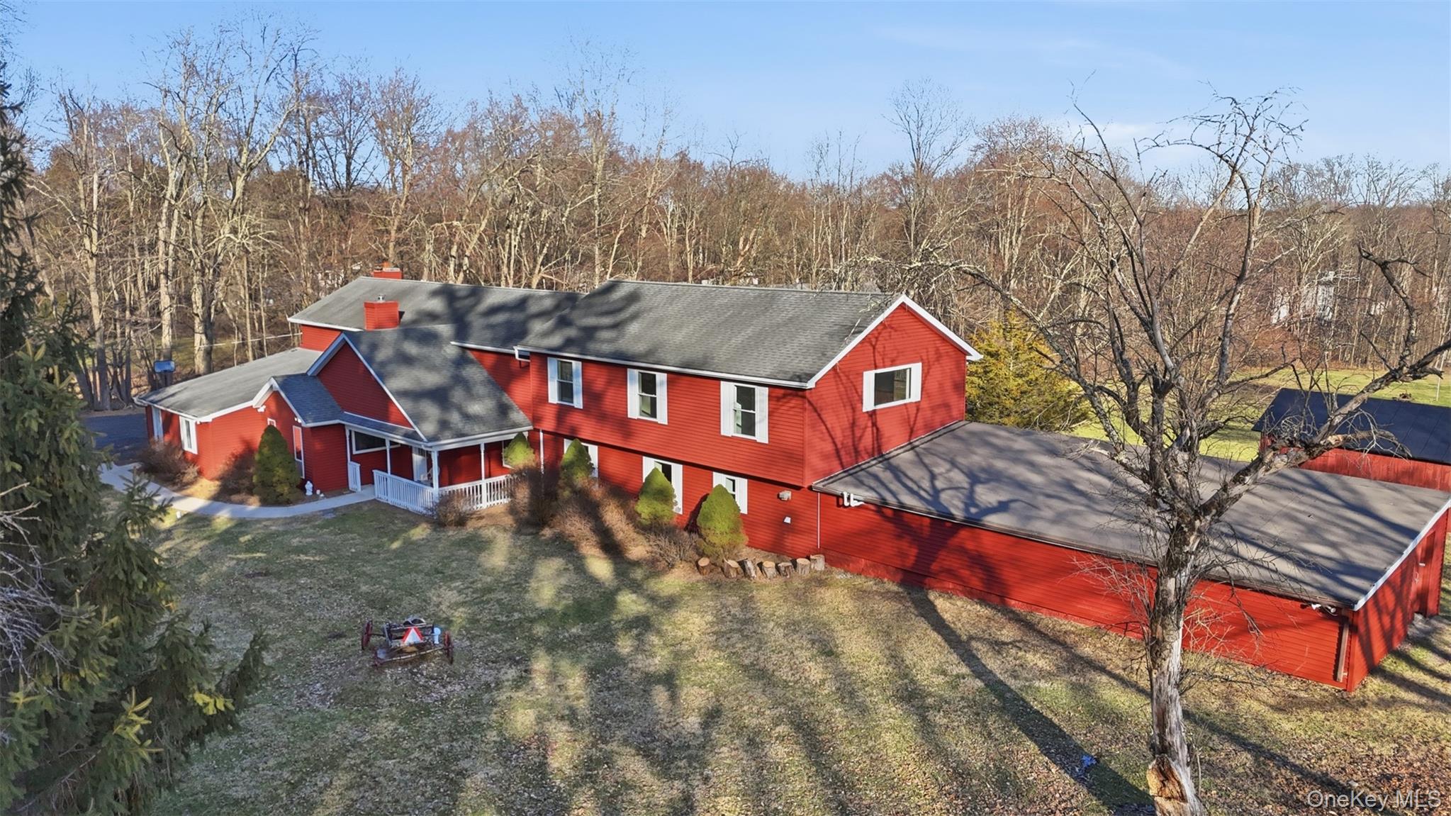 180 Hardenburgh Road Pine Bush, NY 12566 - Photo 45 of 45 Expansive 20x40 shed attached - perfect for equipment, storage, or hobbies!