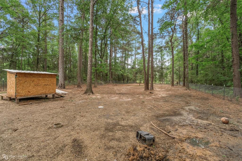 143 New Bethel Booker Road Benton, LA 71006 - Photo 16 of 26 Expansive wooded lot featuring mature trees and a wire fence