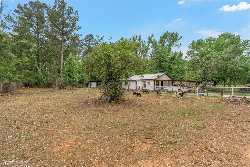 143 New Bethel Booker Road Benton, LA 71006 - Photo 18 of 26 Expansive open land with mature trees and a single-story residence