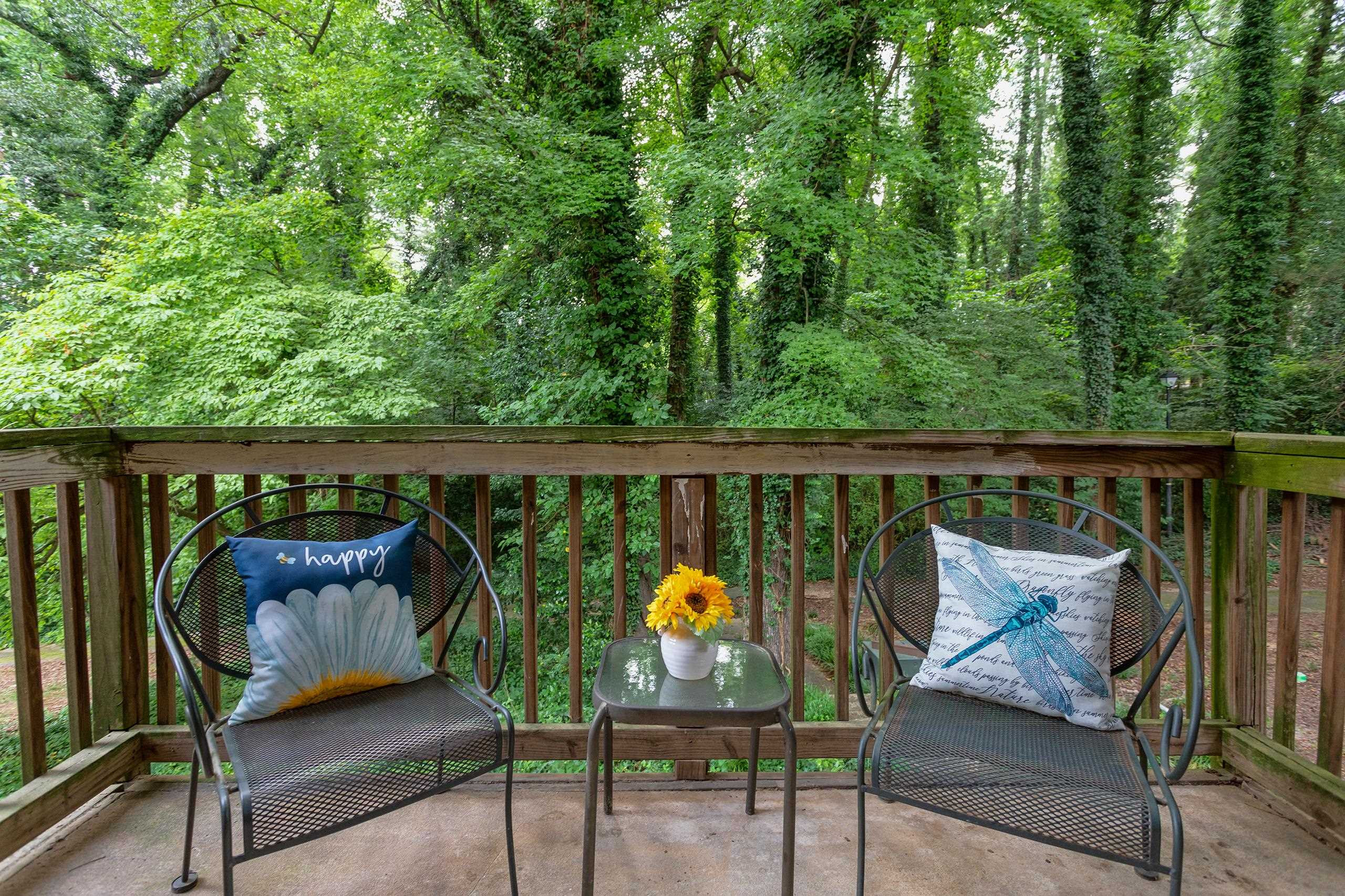 5060 Flint Ridge Place, Unit 5060 Raleigh, NC 27609 - Photo 22 of 29 Covered Balcony