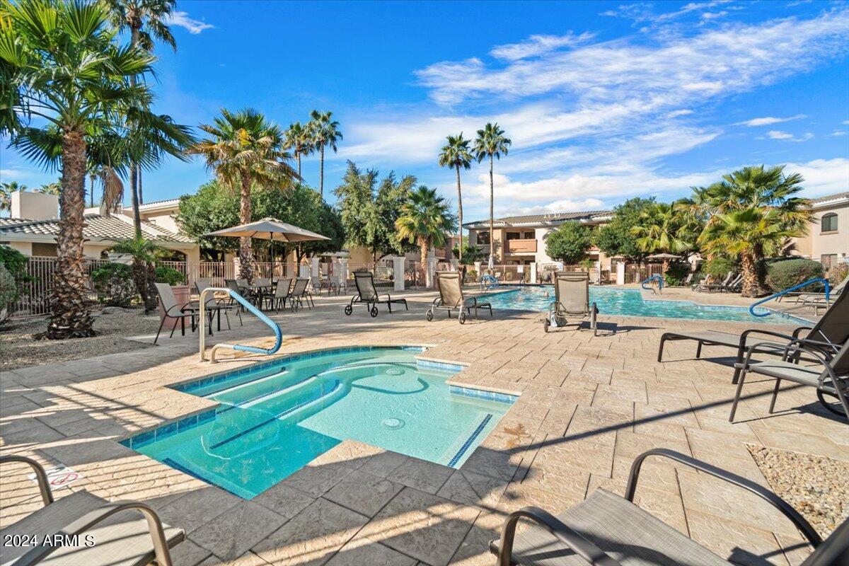 10030 West Indian School Road, Unit 128 Phoenix, AZ 85037 - Photo 8 of 16 Desert Breeze Heated Pool & Jacuzzi