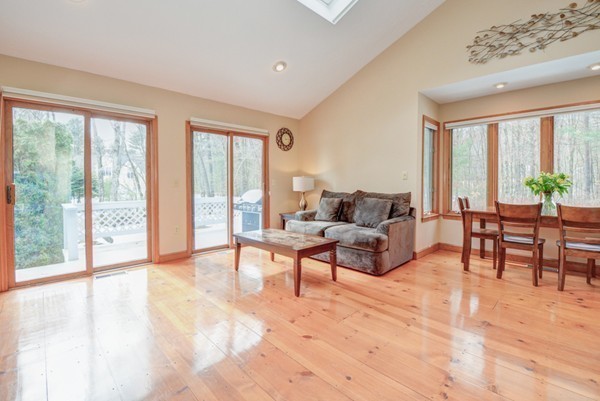 583 Sugar Road Bolton, MA 01740 - Photo 10 of 30 a living room with furniture and large windows