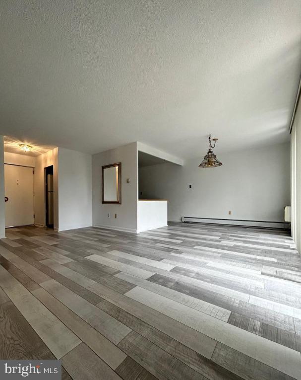 a view of a livingroom with a fireplace