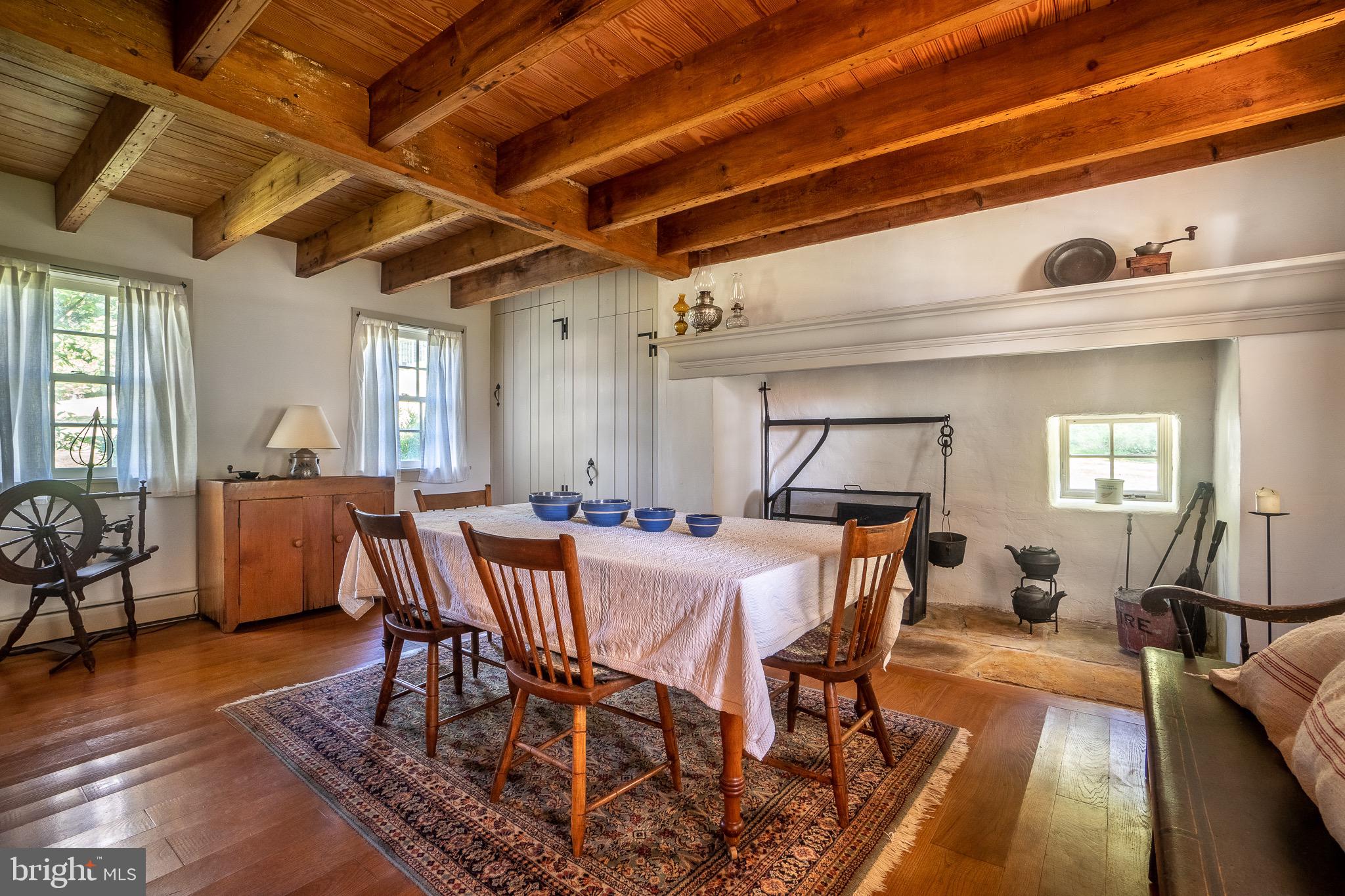 1451 Old Ridge Road Pottstown, PA 19465 - Photo 4 of 31 Dining Room/ Fireplace