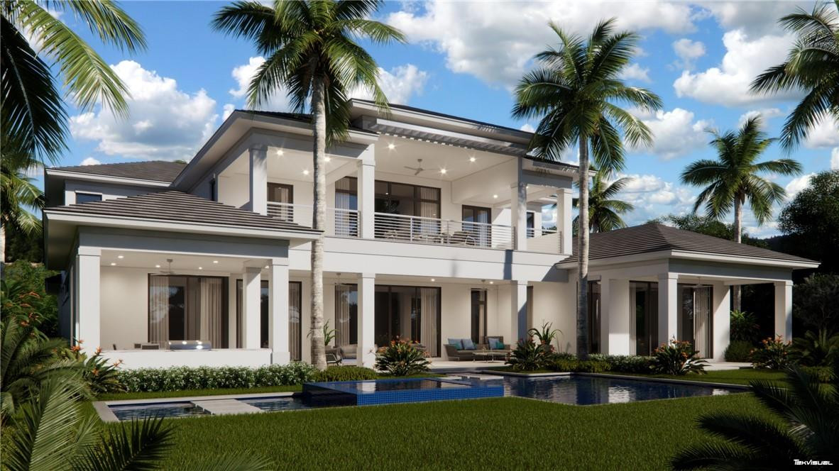 17138 Ave Le Rivage Boca Raton, FL 33496 - Photo 4 of 17 front view of a house with a yard