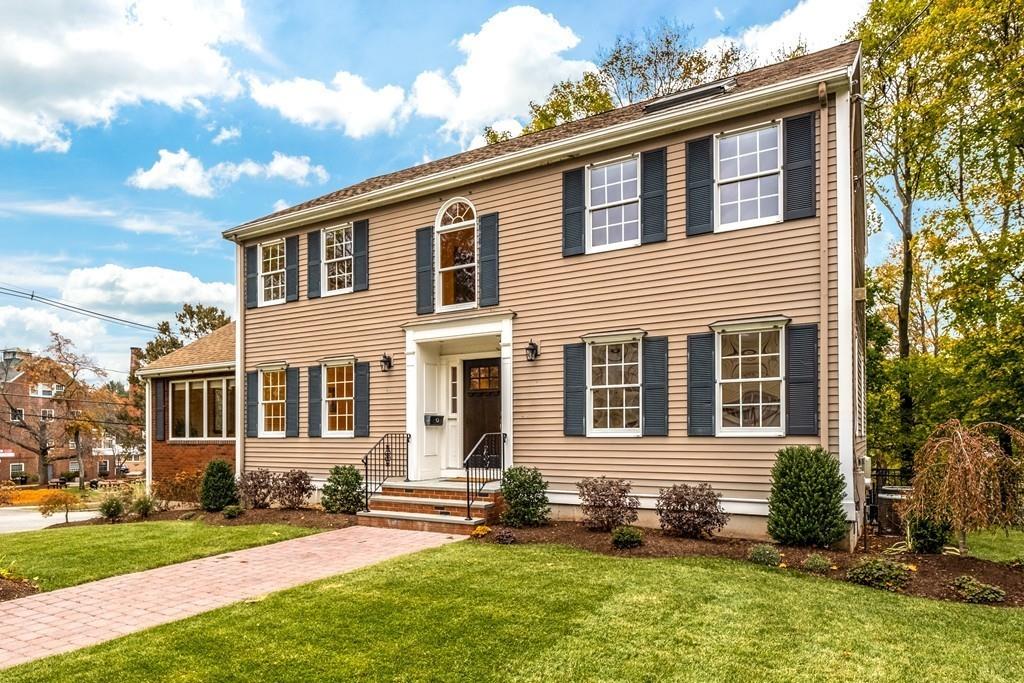 2 Alben Street Winchester, MA 01890 - Photo 5 of 33 front view of a house with a yard