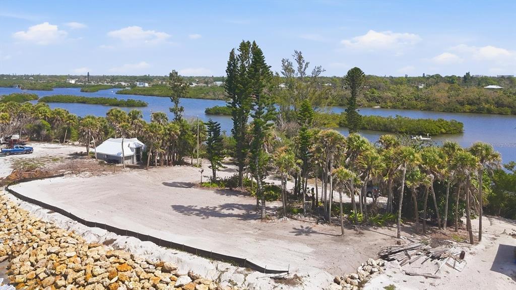804 North Manasota Key Road Englewood, FL 34223 - Photo 14 of 23 a view of a terrace with a lake view