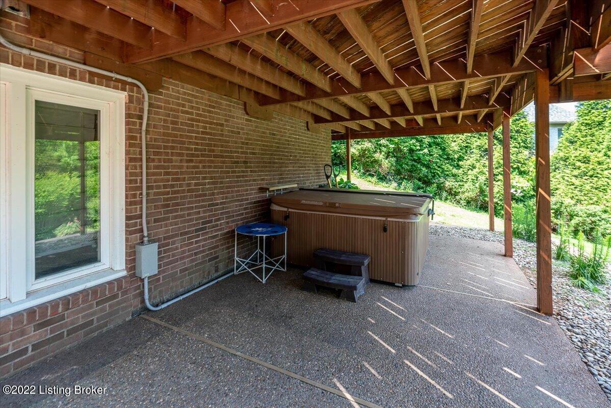 10406 Stone School Road Prospect, KY 40059 - Photo 70 of 77 The Hot Tub stays with the Home