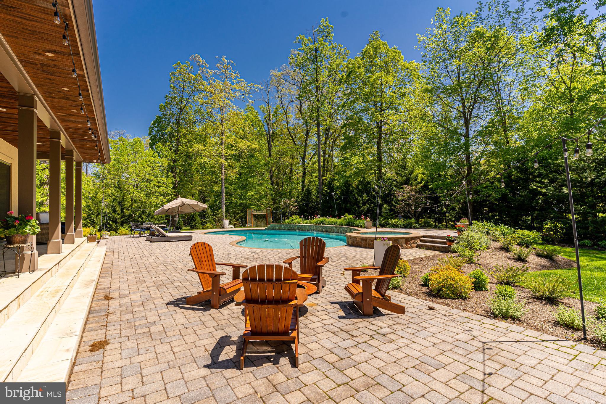 9900 Newhall Road Potomac, MD 20854 - Photo 2 of 45 Private Backyard Oasis