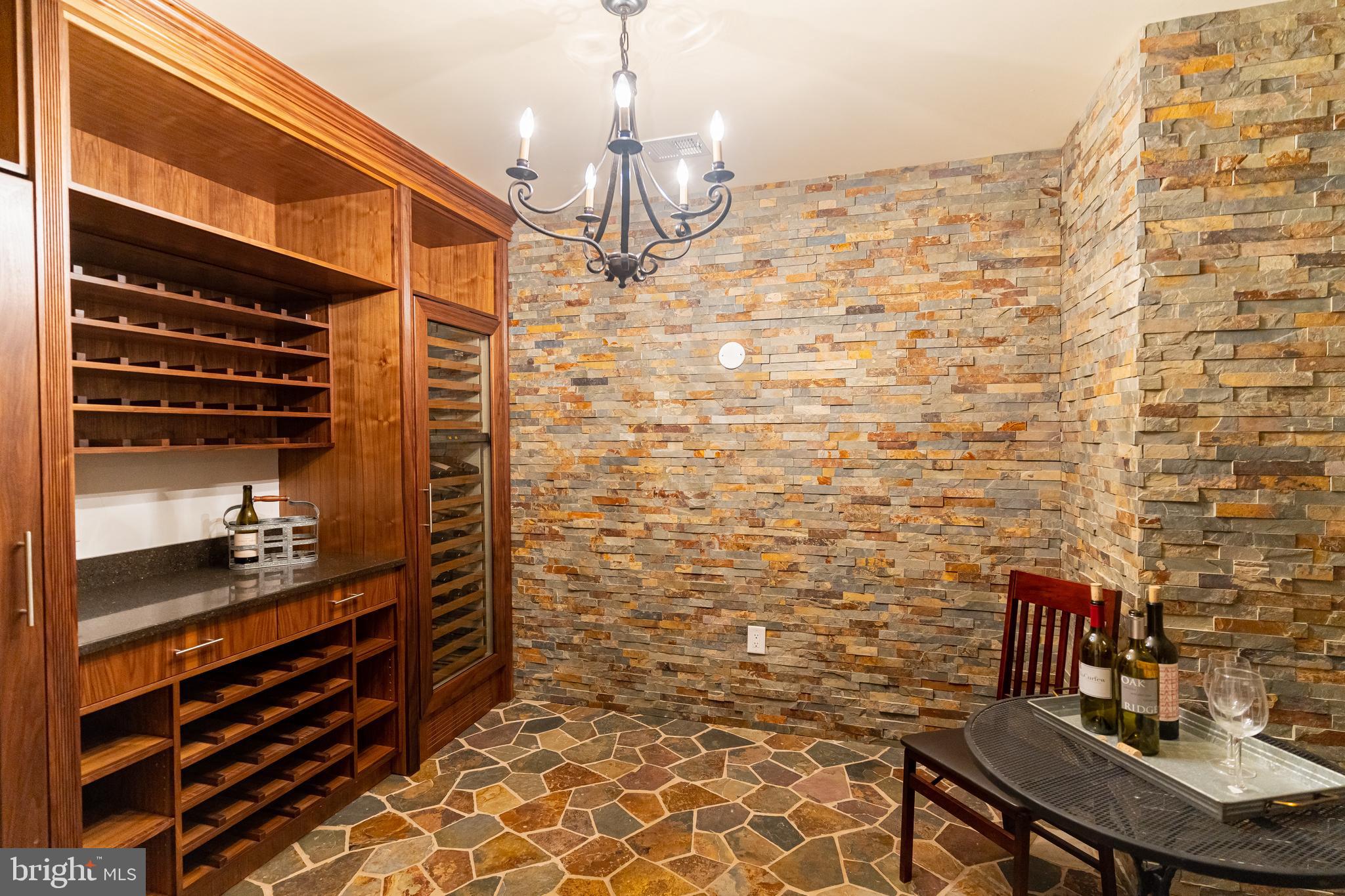 9900 Newhall Road Potomac, MD 20854 - Photo 36 of 45 Wine Cellar w/ Two Temp Controlled Refridgerators