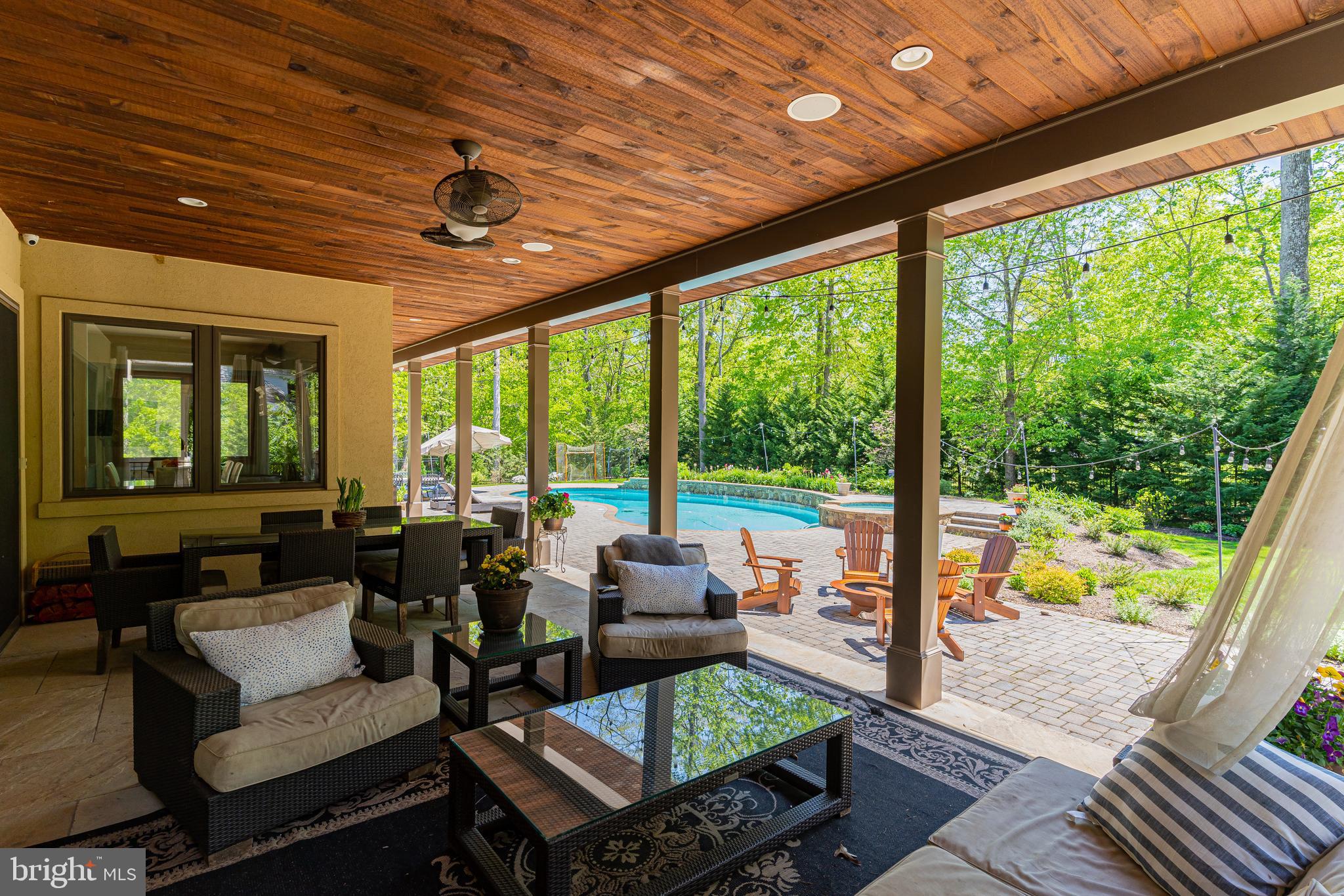 9900 Newhall Road Potomac, MD 20854 - Photo 40 of 45 View from Covered Patio