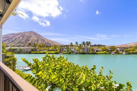 a view of a city and lake view