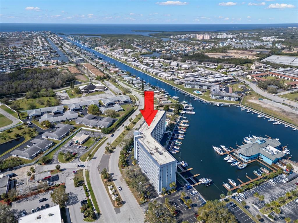 4939 Floramar Terrace, Unit 208 New Port Richey, FL 34652 - Photo 36 of 36 an aerial view of a city