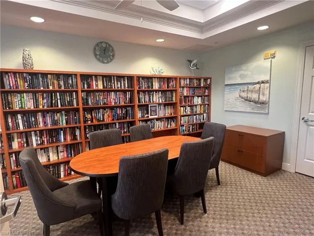 a view of a livingroom with furniture