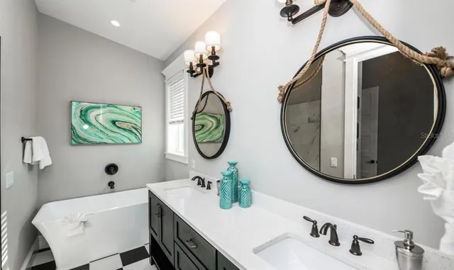 a view of front door