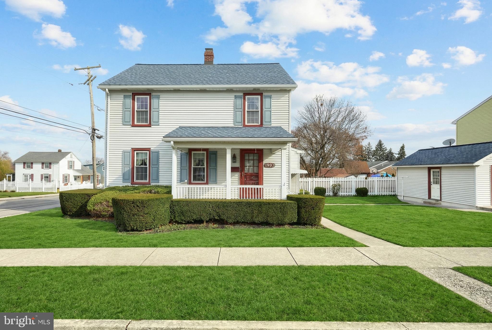 99 5th Street Hanover, PA 17331 - Photo 1 of 38 a front view of a house with a yard