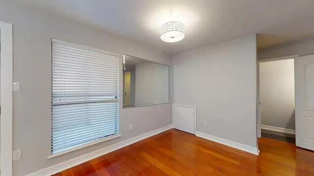 a view of empty room