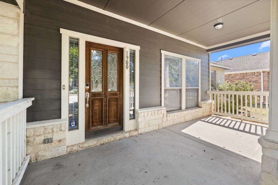 1900 Main Street Cedar Park, TX 78613 - Photo 3 of 34 a view of a house with a porch