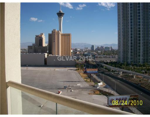 2777 Paradise Road, Unit 1008 Las Vegas, NV 89109 - Photo 8 of 17 View. VIEW FROM LIVING ROOM