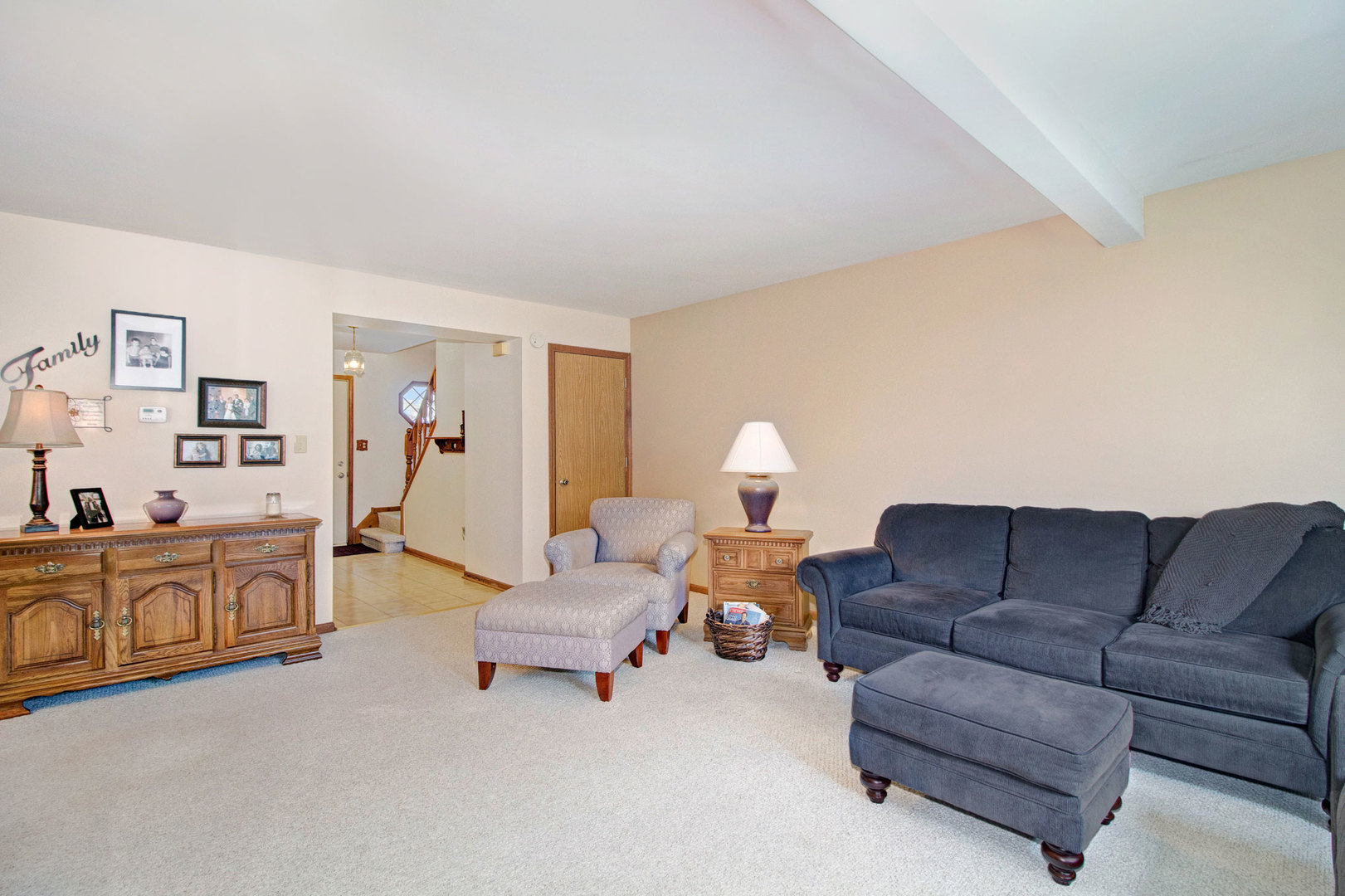 409 South Raven Road Shorewood, IL 60404 - Photo 3 of 22 a living room with furniture