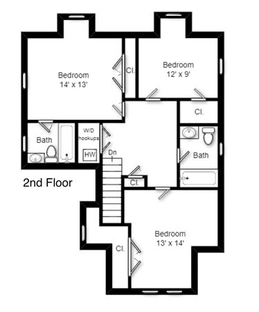21 Naples Road, Unit 2 Brookline, MA 02446 - Photo 21 of 21 a picture of a bench in front of a white house