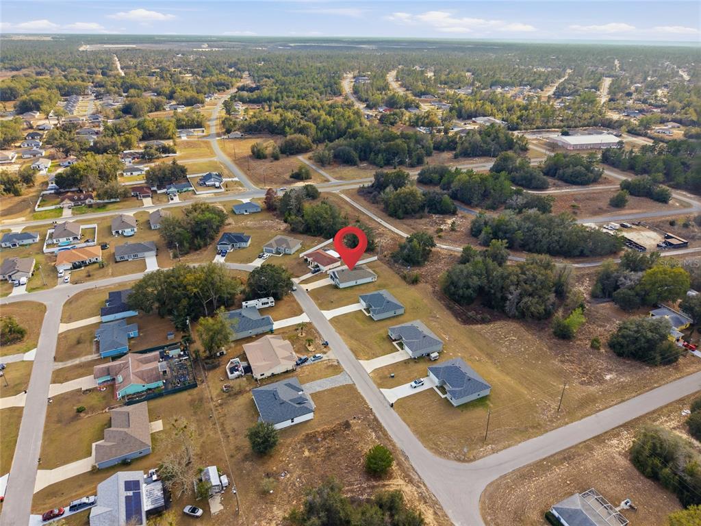 16402 Southwest 17th Terr Road Ocala, FL 34473 - Photo 33 of 36 an aerial view of multiple house