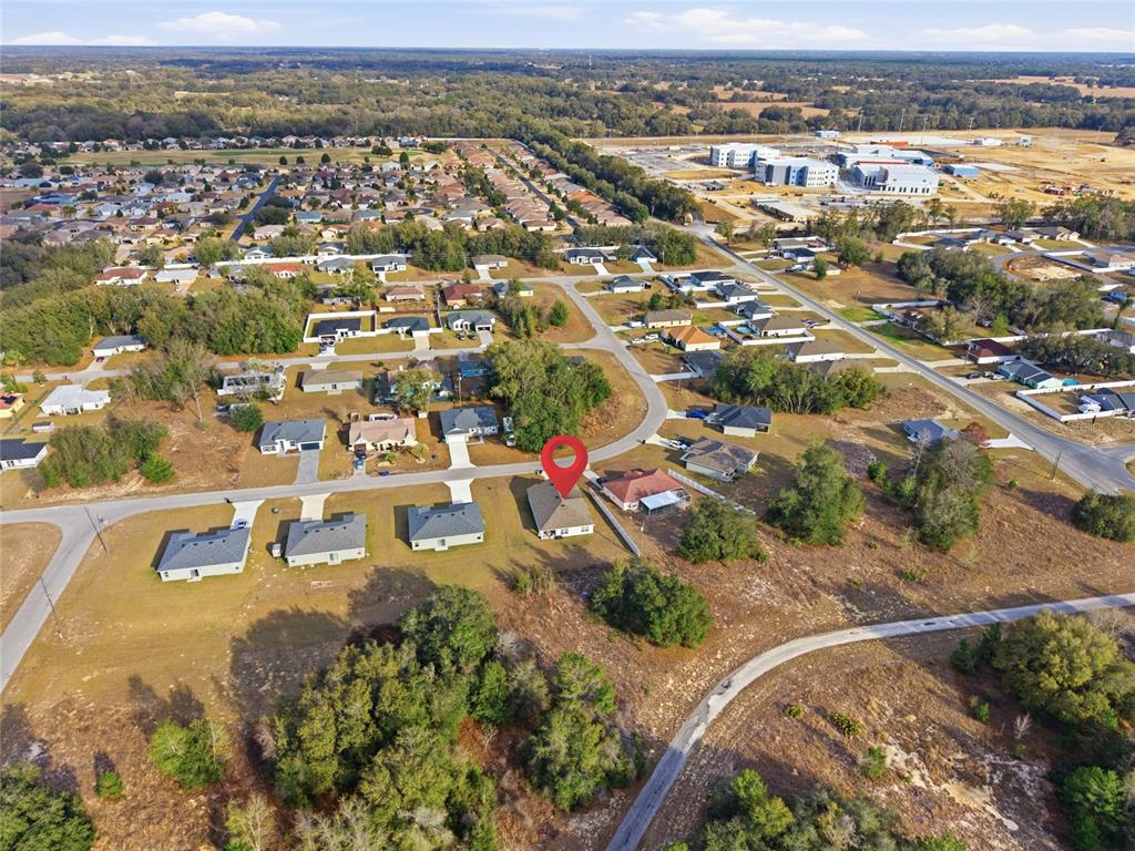 16402 Southwest 17th Terr Road Ocala, FL 34473 - Photo 34 of 36 an aerial view of multiple house
