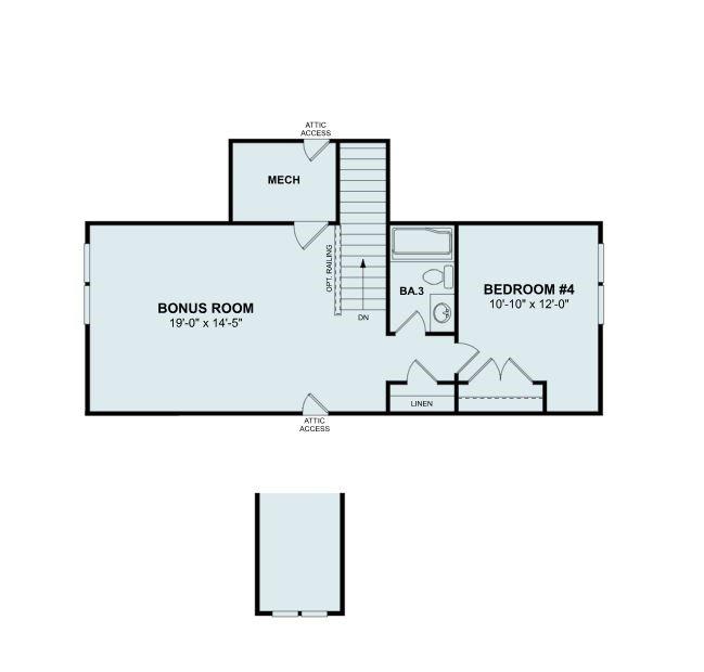 1711 Boulder Rdg Drive Gastonia, NC 28052 - Photo 4 of 8 a picture of a floor plan