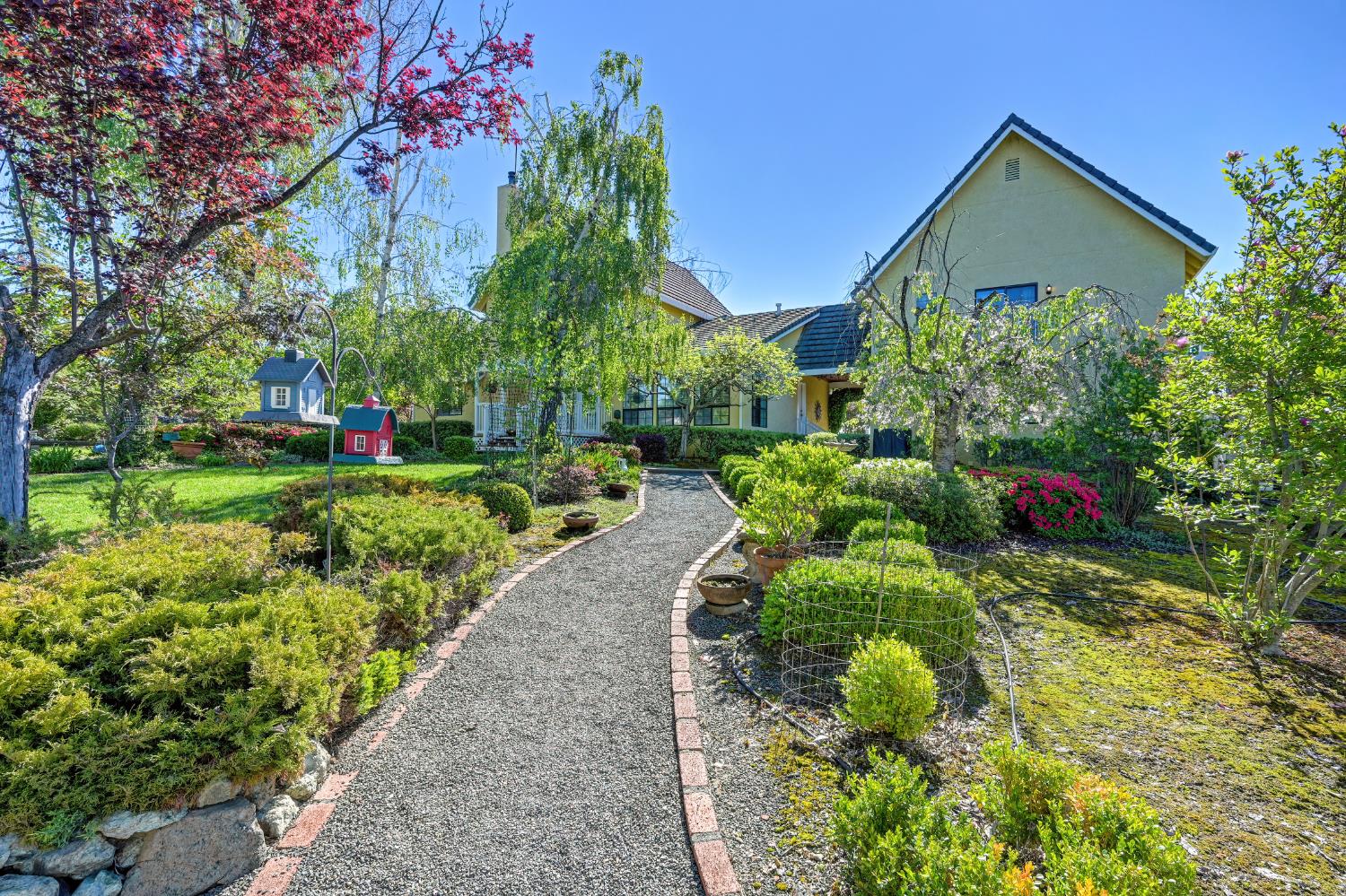14470 Riva Ridge Circle Auburn, CA 95602 - Photo 49 of 71 a view of a garden with plants